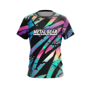 Metal Gear New Version Unisex 3D T-shirt   