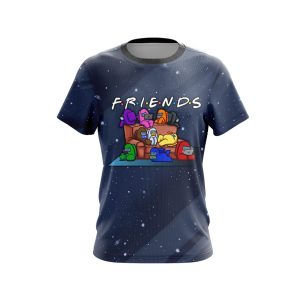 Among us - Friends 3D T-shirt   