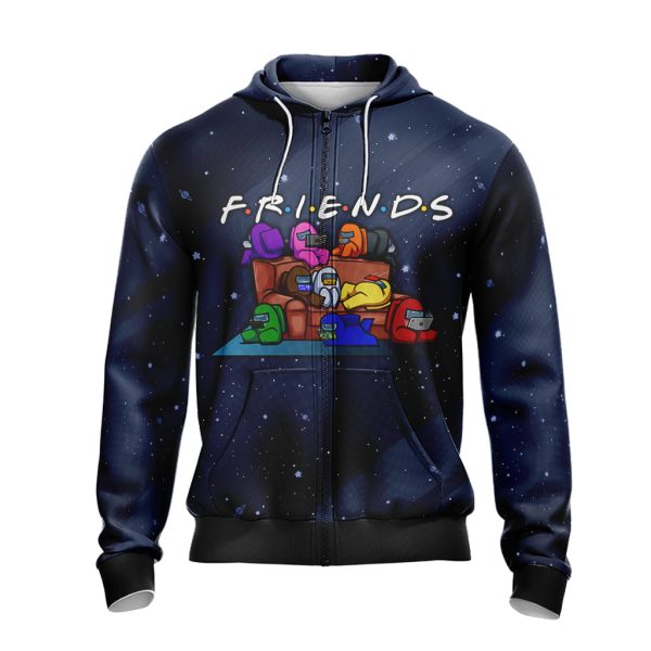 Among us - Friends 3D T-shirt