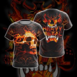 Heavy Metal Music Unisex 3D T-shirt