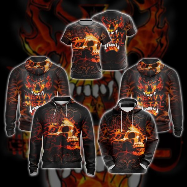 Heavy Metal Music Unisex 3D T-shirt