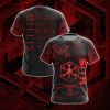 Star wars - Sith code Unisex 3D T-shirt