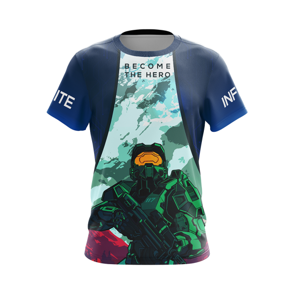 Halo Infinite - Become The Hero Unisex 3D T-shirt