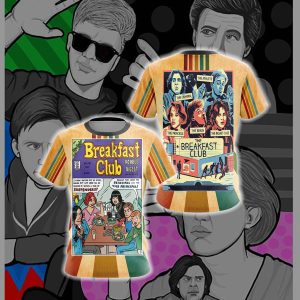 The Breakfast Club Unisex 3D T-shirt