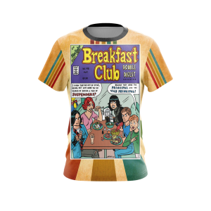 The Breakfast Club Unisex 3D T-shirt   