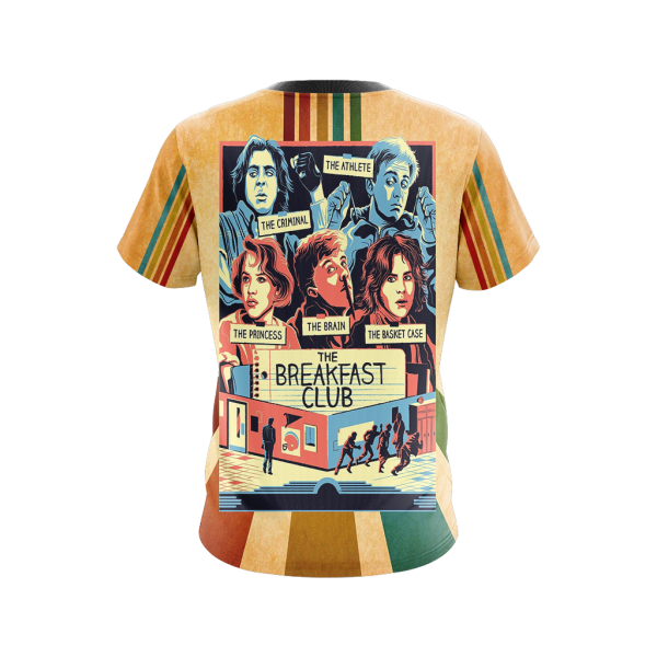 The Breakfast Club Unisex 3D T-shirt