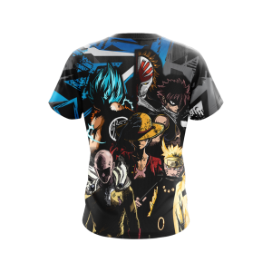 Heroes crossover Unisex 3D T-shirt   