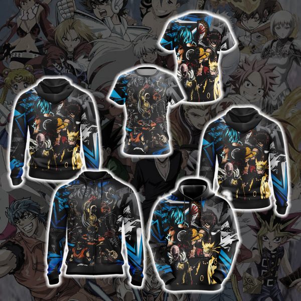 Heroes crossover Unisex 3D T-shirt