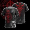 Fullmetal Alchemist symbols Unisex 3D T-shirt