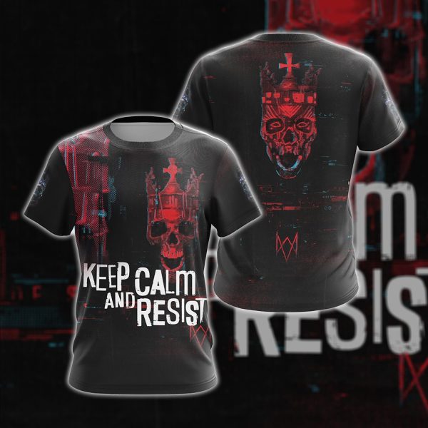 Watch dogs: Legion Unisex 3D T-shirt