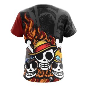 One Piece - Luffy, Sabo, Ace New Unisex 3D T-shirt   