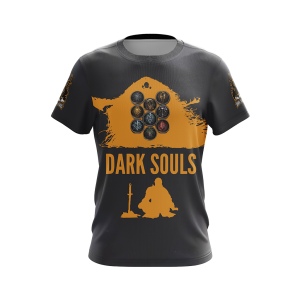 Dark Souls Game Convenants Unisex 3D T-shirt   