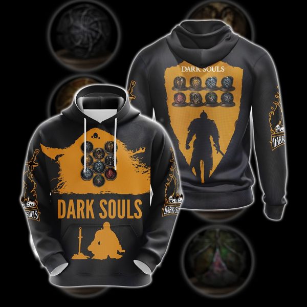 Dark Souls Game Convenants Unisex 3D T-shirt Hoodie S