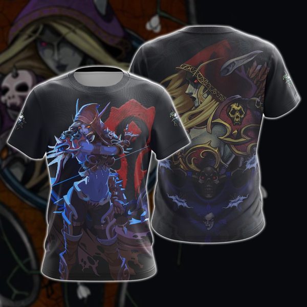 World of Warcraft - Sylvanas Windrunner Unisex 3D T-shirt