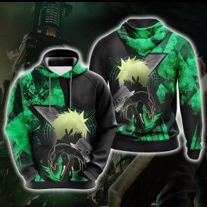 Final Fantasy VII - Cloud Strife New Unisex 3D T-shirt Hoodie S 