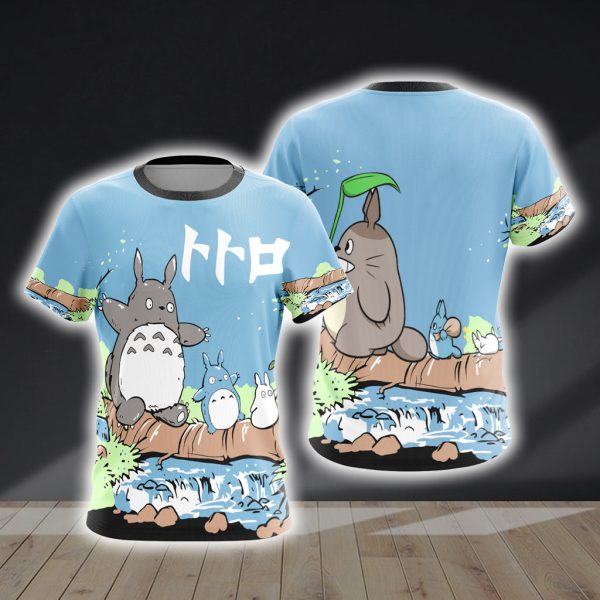 Totoro Unisex 3D T-shirt