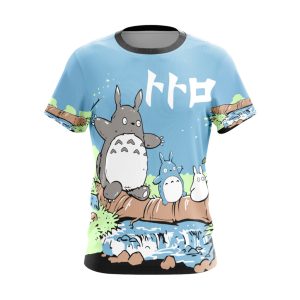 Totoro Unisex 3D T-shirt   