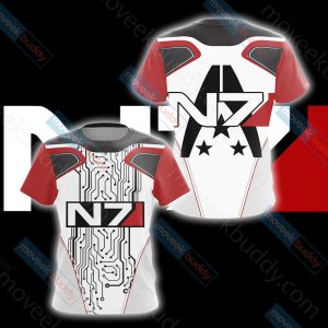 Mass Effect - N7  New Style Unisex 3D T-shirt