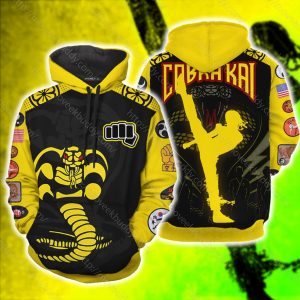 The Karate Kid Cobra Kai 3D Hoodie   