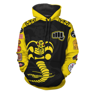 The Karate Kid Cobra Kai 3D Hoodie   