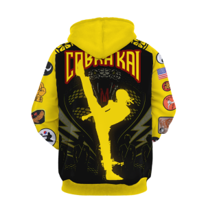 The Karate Kid Cobra Kai 3D Hoodie   