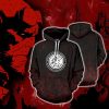 Hellboy 2018 B.P.R.D. Logo 3D Hoodie S