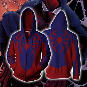 Scarlet Spider (Ben Reilly) Cosplay Zip Up Hoodie Jacket XS