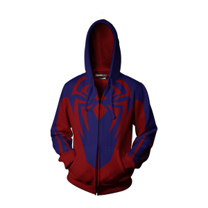 Scarlet Spider (Ben Reilly) Cosplay Zip Up Hoodie Jacket   