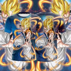 Gogeta (Goku And Vegeta) Dragon Ball Unisex 3D T-shirt S