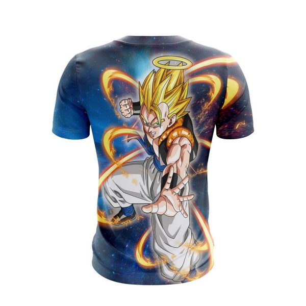 Gogeta (Goku And Vegeta) Dragon Ball Unisex 3D T-shirt