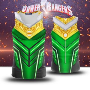 Power Ranger ZEO Cosplay 3D Tank Top S Green Ranger 