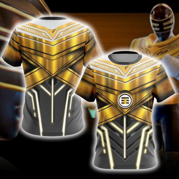 Power Ranger ZEO Cosplay Unisex 3D T-shirt S Black Ranger