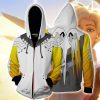 Overwatch Mercy Cosplay Zip Up Hoodie Jacket XS