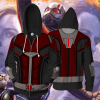 Ant-Man Cosplay Zip Up Hoodie Jacket XS