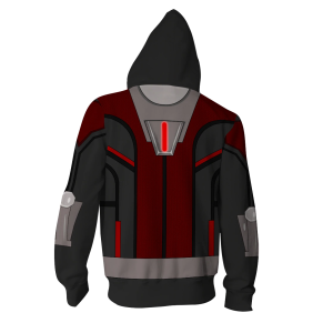 Ant-Man Cosplay Zip Up Hoodie Jacket   