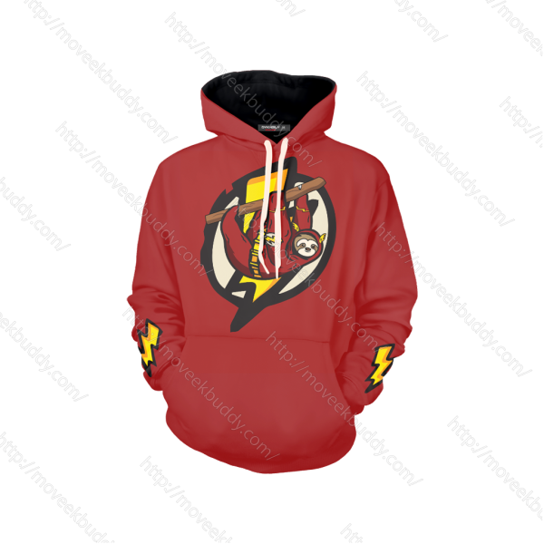 The Flash Sloth 3D Hoodie