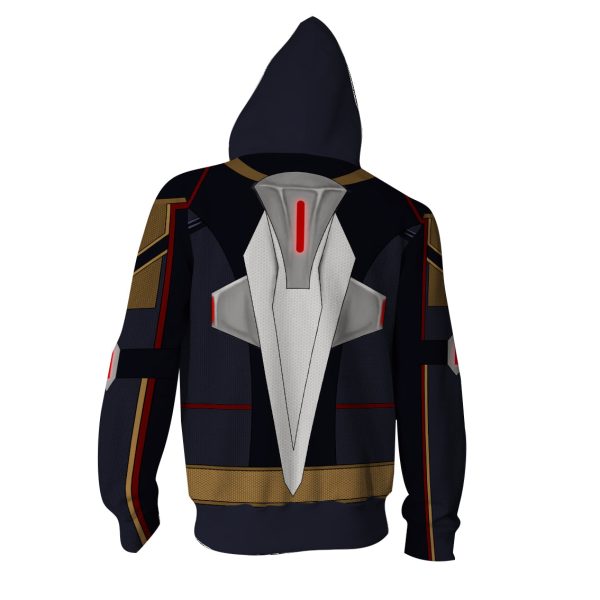 The Wasp Cosplay Zip Up Hoodie Jacket