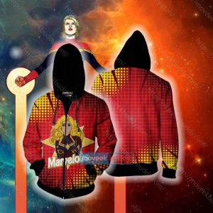 Marvelous Cosplay 3D Hoodie Zip Hoodie XS 