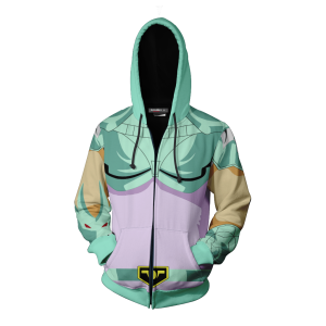 VS Battles Dragon Shiryu Cosplay Zip Up Hoodie   