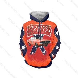 The Dukes Of Hazzard 3D Hoodie   