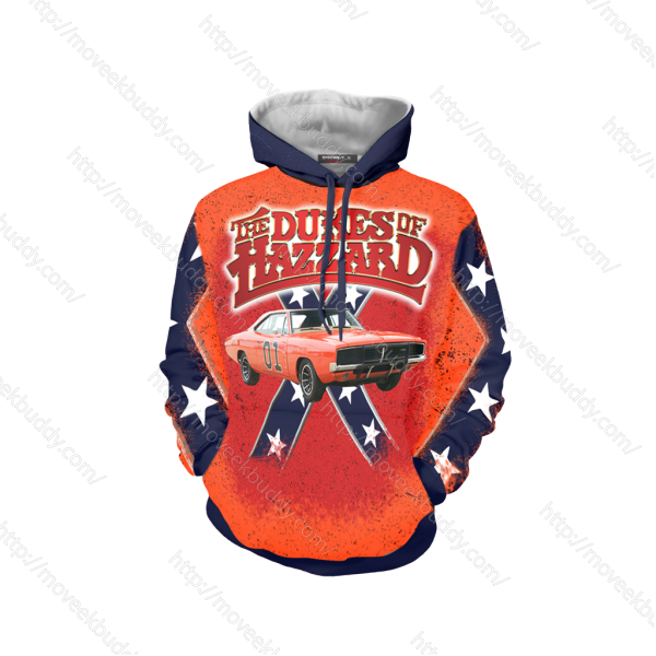 The Dukes Of Hazzard 3D Hoodie