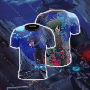 Kingdom Hearts Vanitas Cosplay 3D T-shirt