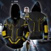 Hawkeye - Ronin Cosplay Zip Up Hoodie Jacket XS