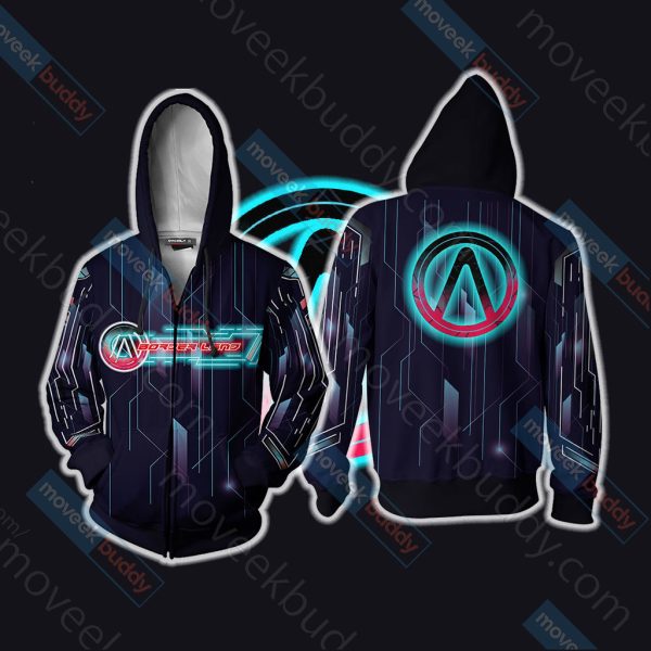 Borderlands Vault Icon Unisex 3D T-shirt Zip Hoodie XS