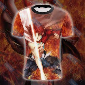 Fate/Stay Night Muramasa Shirou Unisex 3D T-shirt   