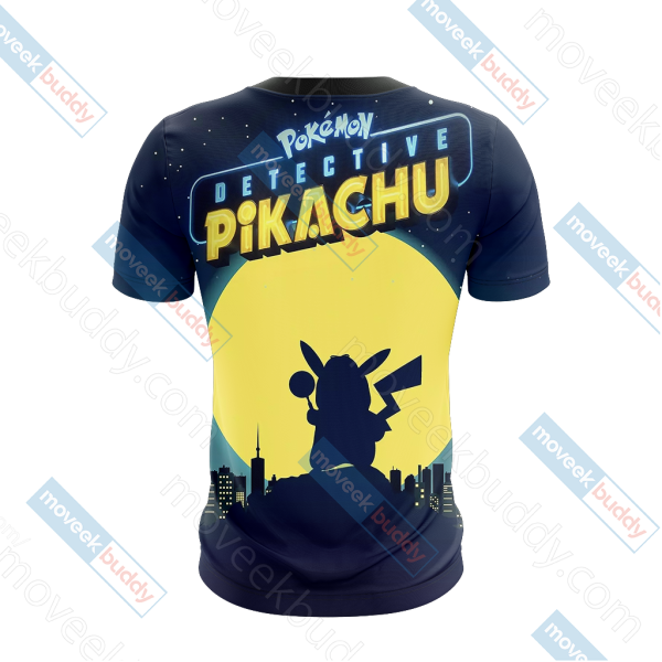 Pokemon Detective Pikachu Unisex 3D T-shirt