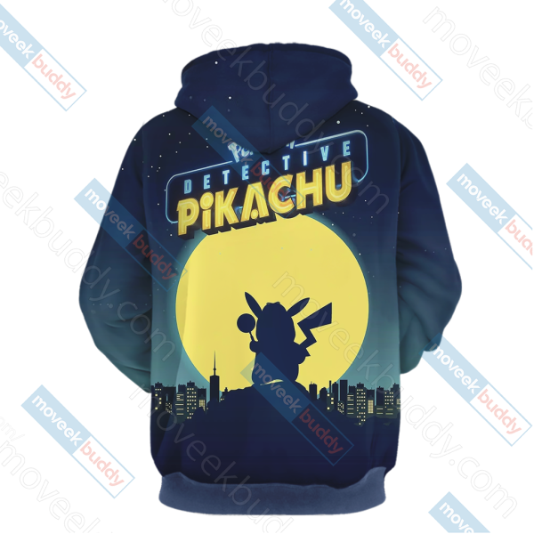 Pokemon Detective Pikachu Unisex 3D T-shirt