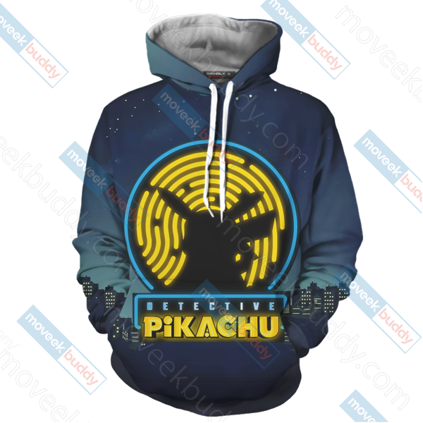 Pokemon Detective Pikachu Unisex 3D T-shirt