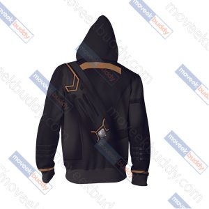 The Avengers 4 Hawkeye (Clint Barton) Cosplay Zip Up Hoodie Jacket   