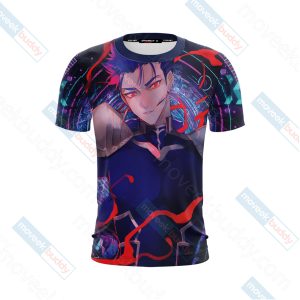 Fate/Stay Night Lancer Unisex 3D T-shirt   